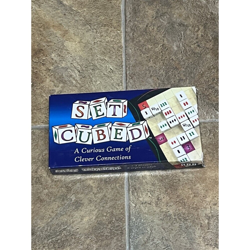 SET CUBED Curious Game of Clever Connections - COMPLETE